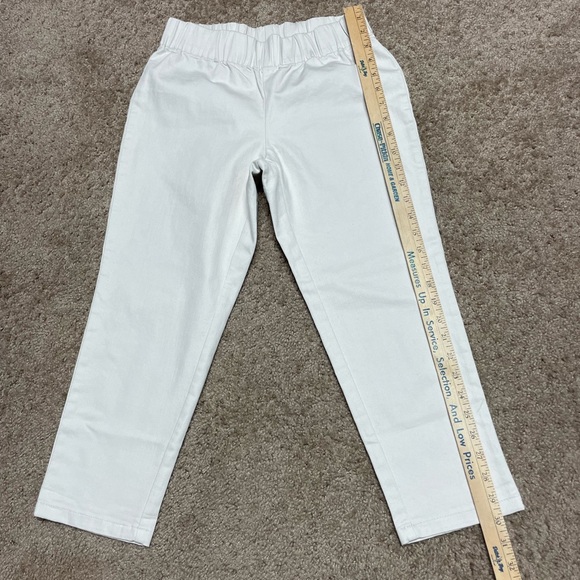 SOFT SURROUNDINGS CROPPED PULL ON PANTS. SIZE XSP. OFF-WHITE. - Picture 2 of 7